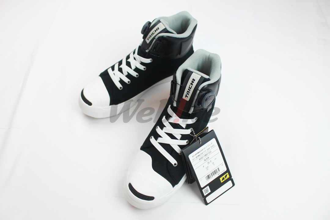 RSS011 防水透氣休閒車靴 (黑/白) DRYMASTER_全景