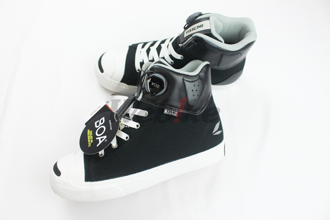 RSS011 防水透氣休閒車靴 (黑/白) DRYMASTER_顏色