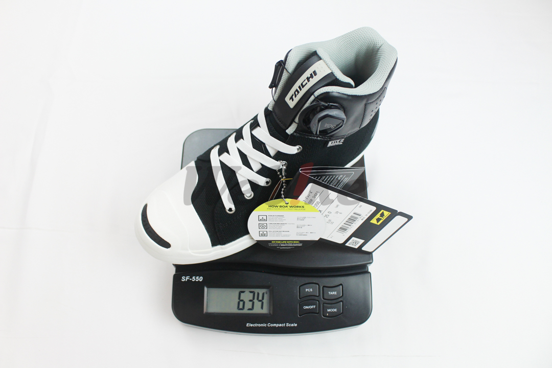 RSS011 防水透氣休閒車靴 (黑/白) DRYMASTER_重量