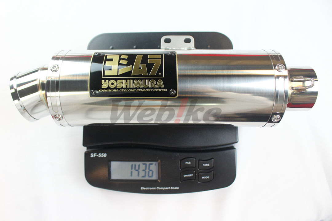 GP-MAGNUM 全段排氣管 GSX-R / S150 (17-)【非認證管、需自主送驗】_重量