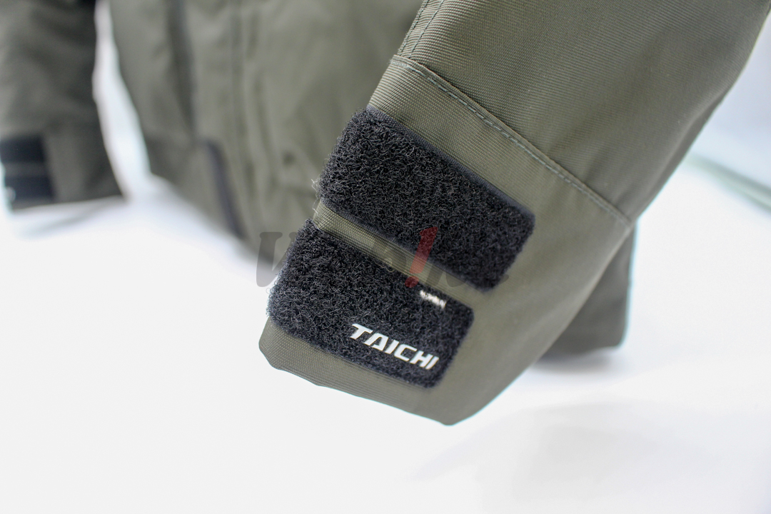 RSJ726 五件式护具 全季节连帽防摔衣 (深卡其)_特写