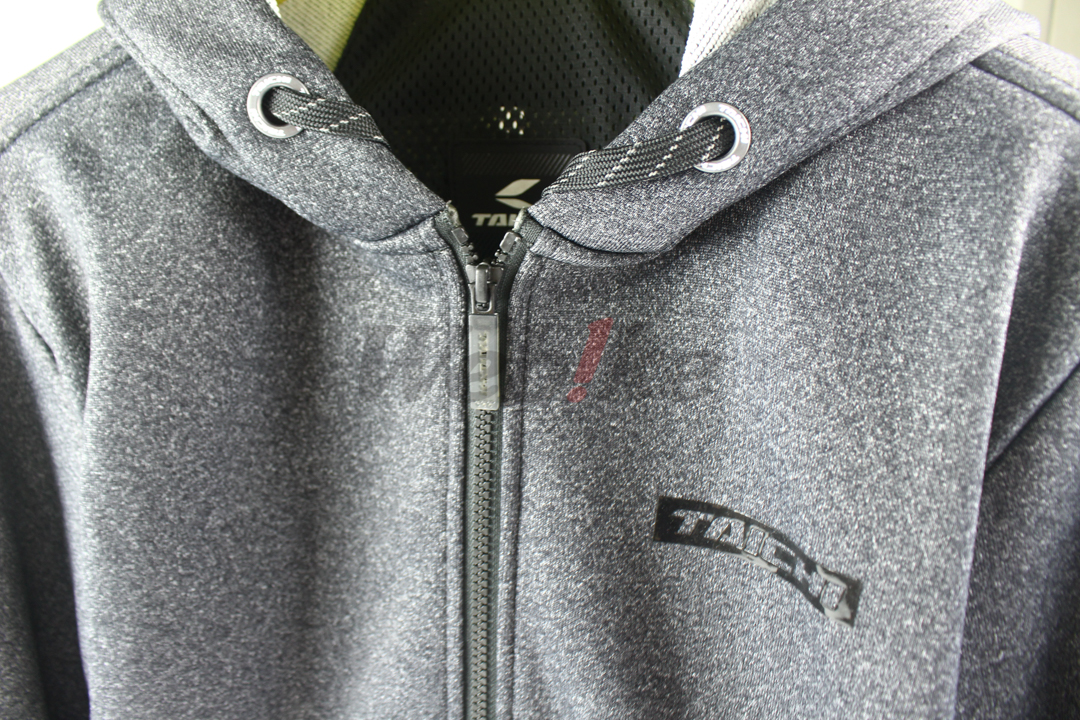 RSJ330 五件式護具 連帽休閒防摔衣 (海軍藍)_特寫