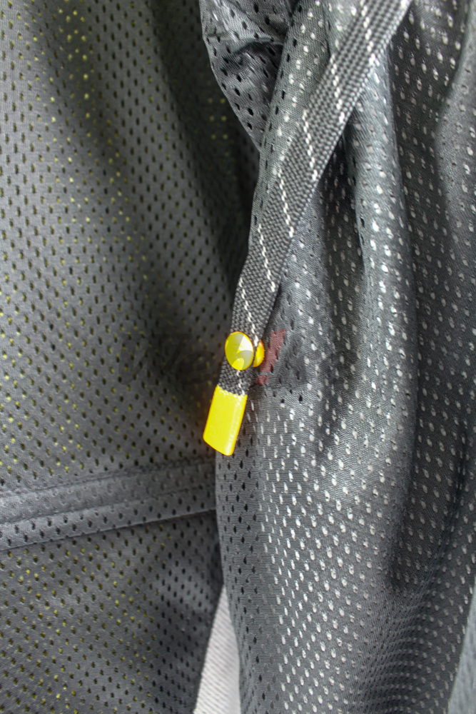 RSJ330 五件式護具 連帽休閒防摔衣 (海軍藍)_特寫