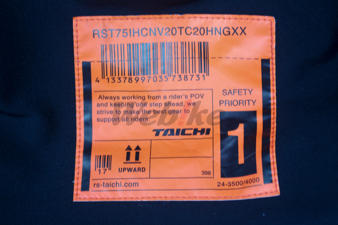 RSJ335 五件式護具 快乾連帽防摔衣 (黑)_配件