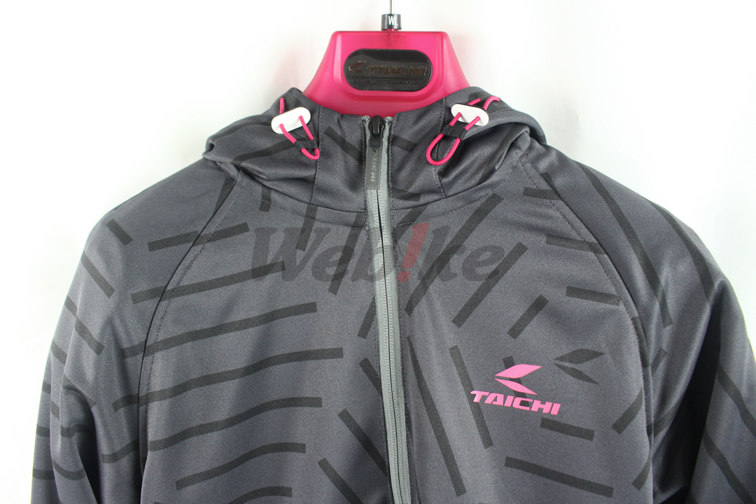 RSJ333 五件式护具 快干连帽防摔衣 (黑)_特写 RSJ333 五件式护具 快干连帽防摔衣 (黑)_特写