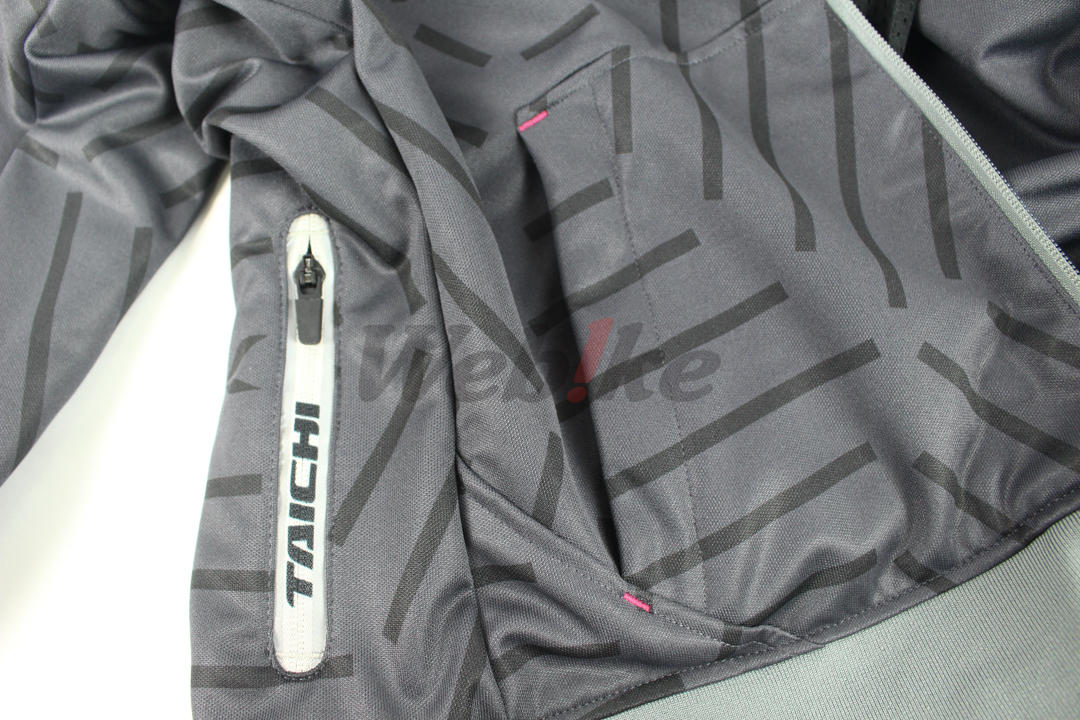 RSJ333 五件式护具 快干连帽防摔衣 (黑)_特写 RSJ333 五件式护具 快干连帽防摔衣 (黑)_特写