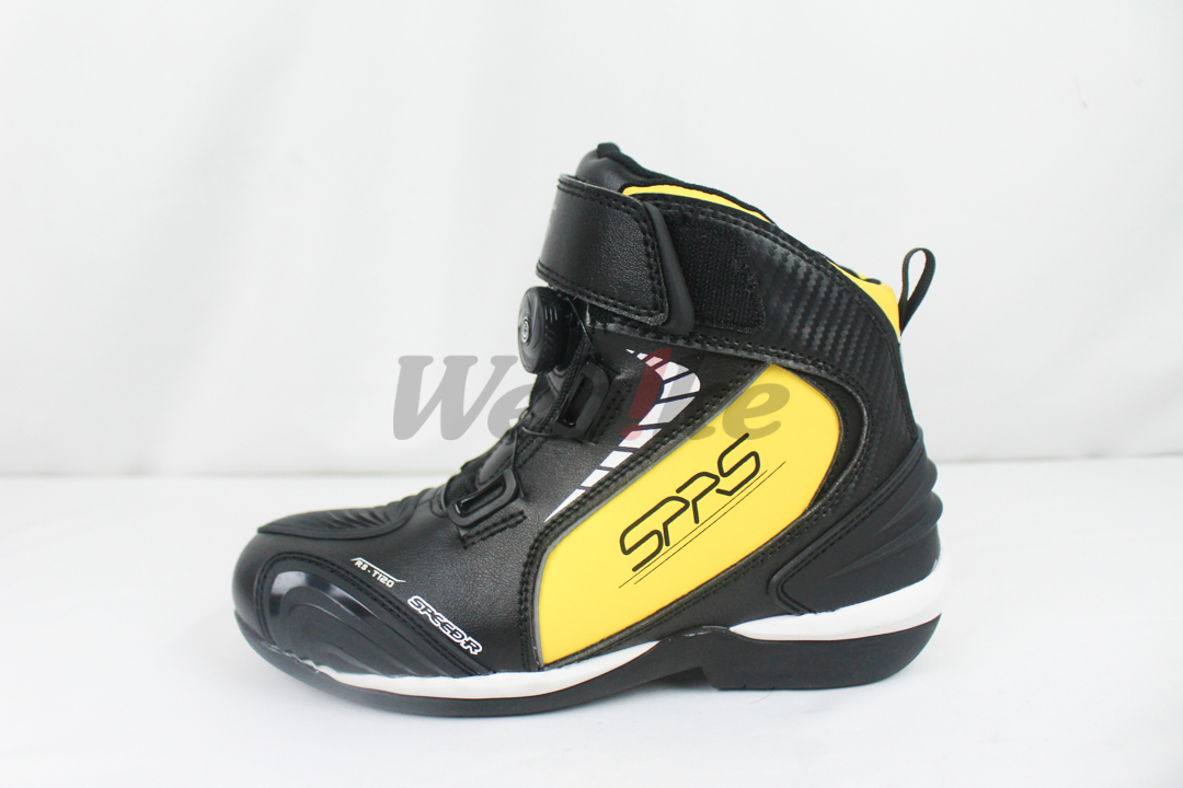 RS-T120 轻量防护短靴 黑黄色_特写 RS-T120 轻量防护短靴 黑黄色_特写