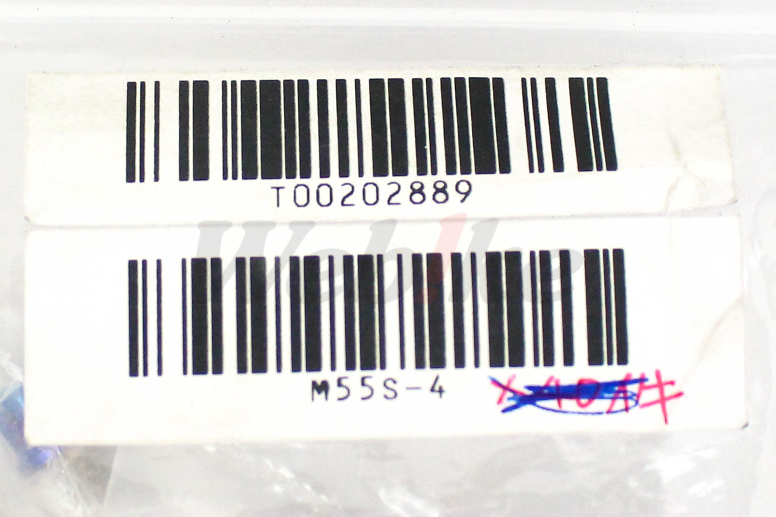 【OUTLET出清商品】鲨鱼后锻造框外圈专用螺丝 M5x5mm(共40件)_标签