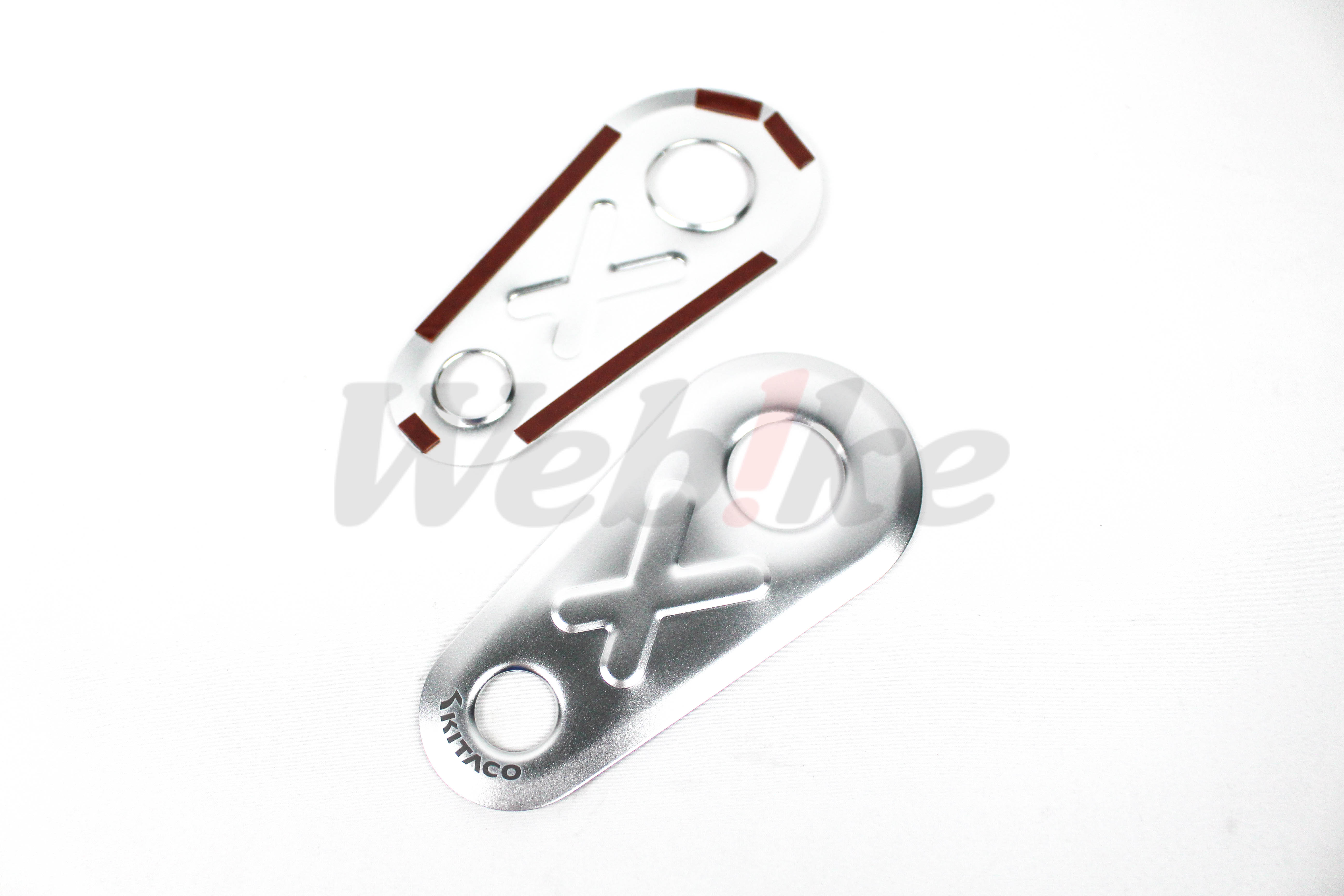 KITACO HEEL PLATE SET (SILVER) Monkey125 2021_特寫 KITACO HEEL PLATE SET (SILVER) Monkey125 2021_特寫