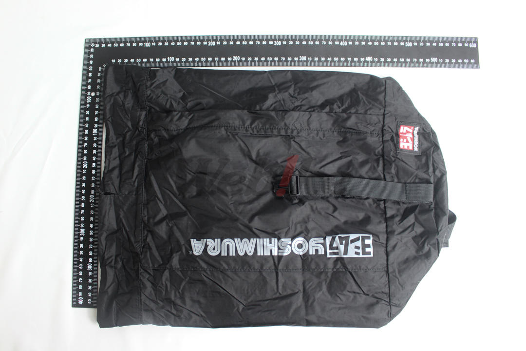 轻便型防水后背包 (黑)_尺寸