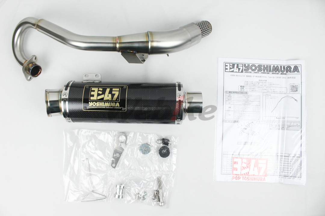 GP-MAGNUM CYCLONE 上繞全段排氣管 MONKEY125 (18-21 / 四檔)【非認證管、需自主送驗】_全景