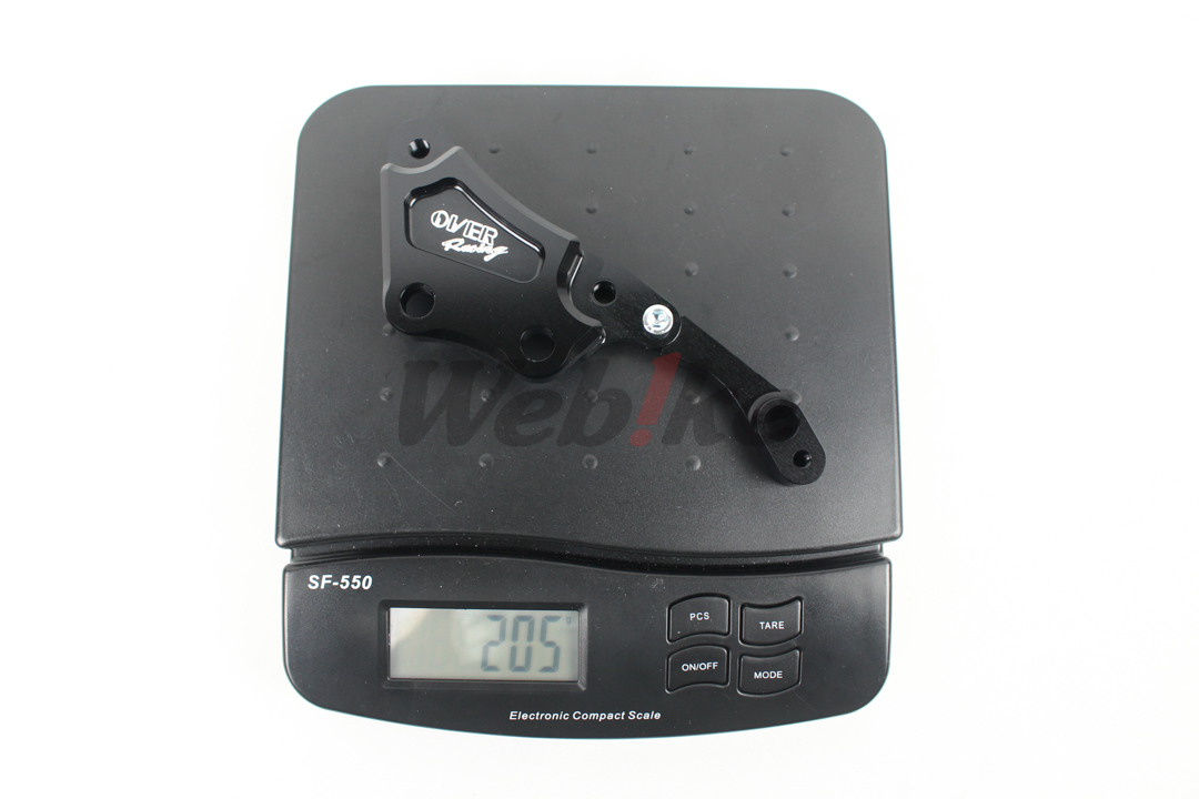 前煞车卡钳座 / Brembo 4P用 / HONDA Rebel 250/500_重量 前煞车卡钳座 / Brembo 4P用 / HONDA Rebel 250/500_重量