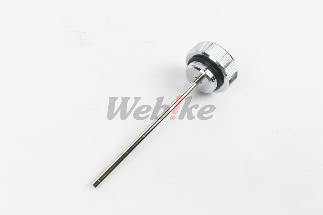 机油量油尺付油温计_特写