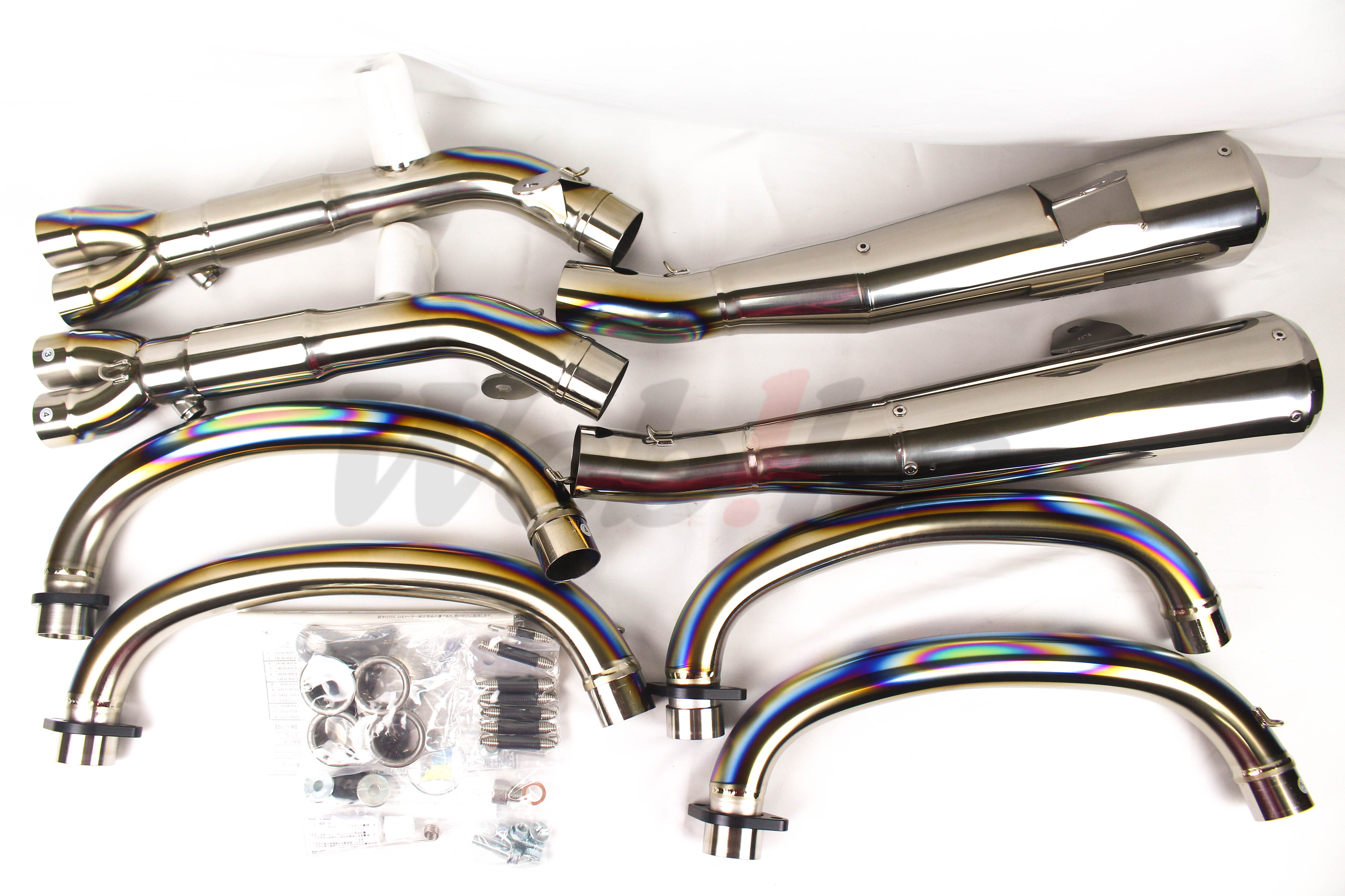 Full Exhaust System Megaphone 2 Cut Out_全景