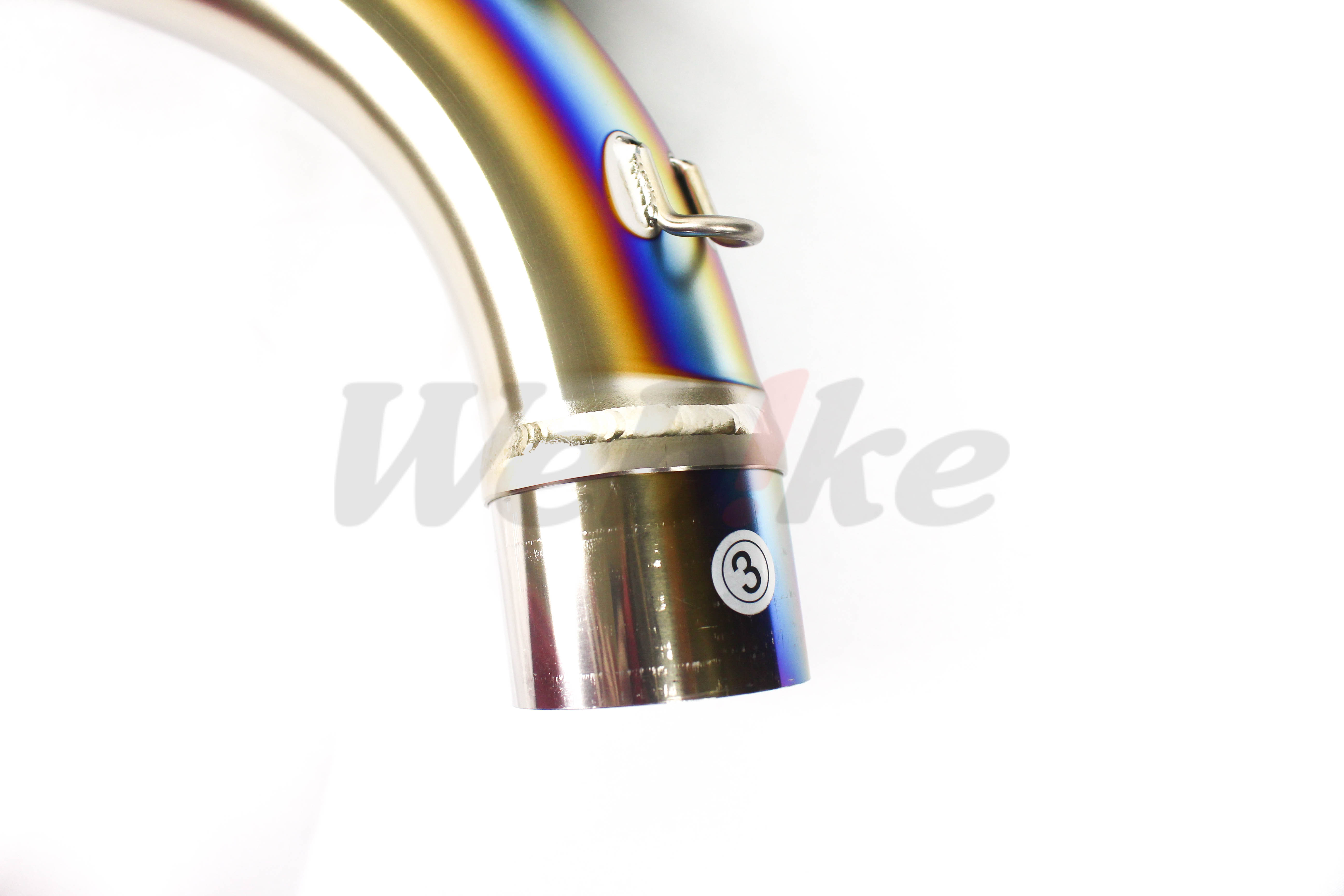 Full Exhaust System Megaphone 2 Cut Out_特寫