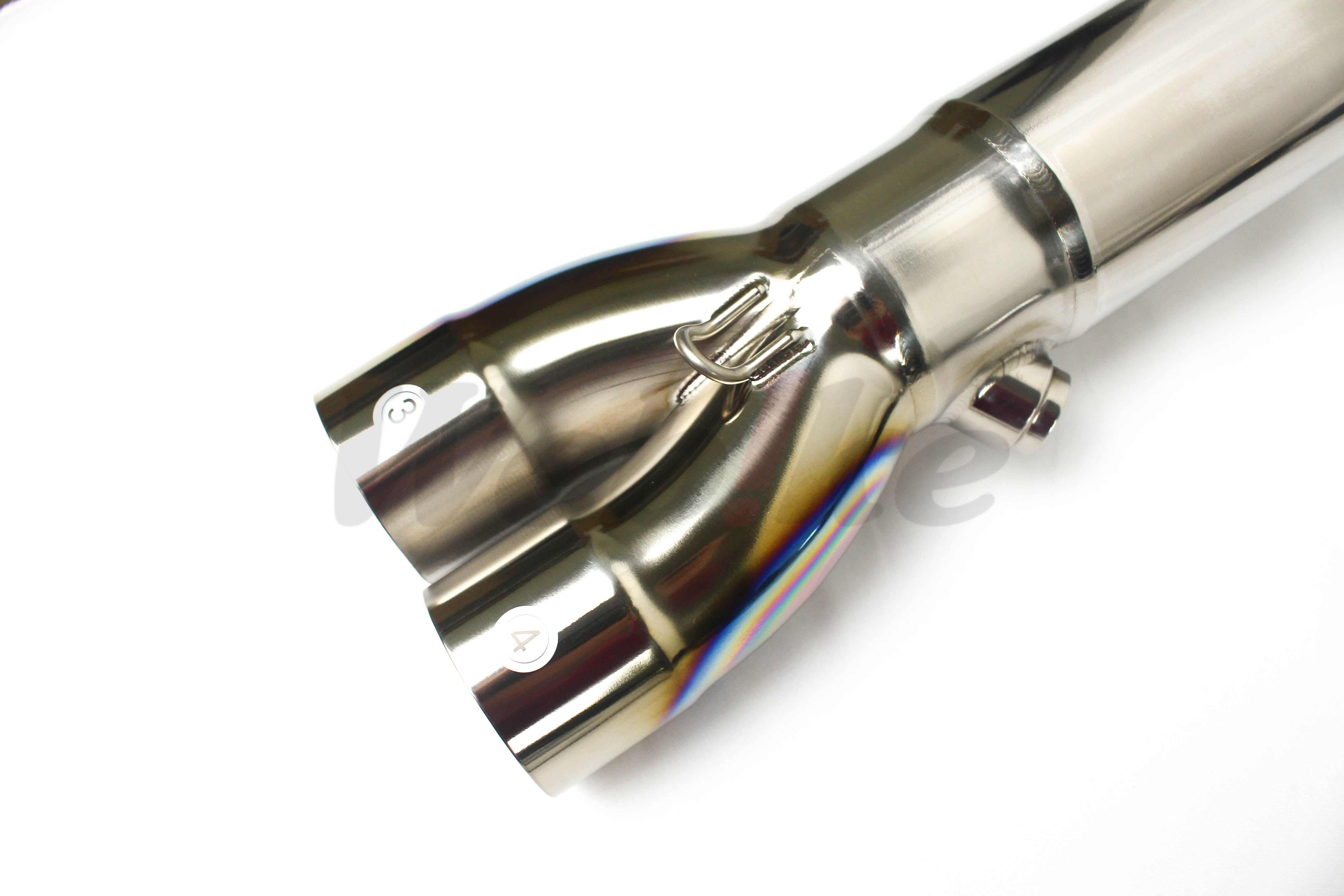 Full Exhaust System Megaphone 2 Cut Out_特寫