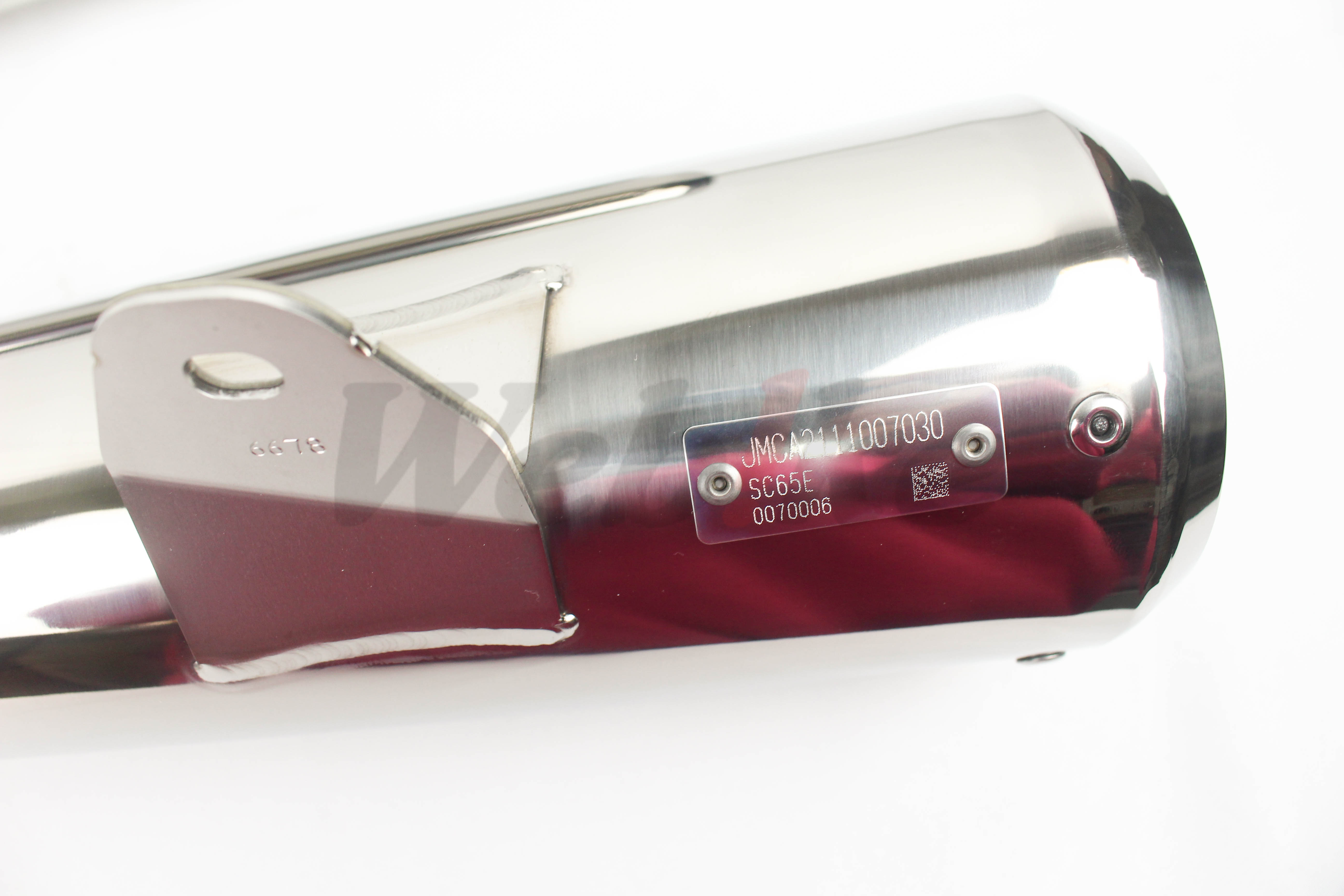 Full Exhaust System Megaphone 2 Cut Out_特寫