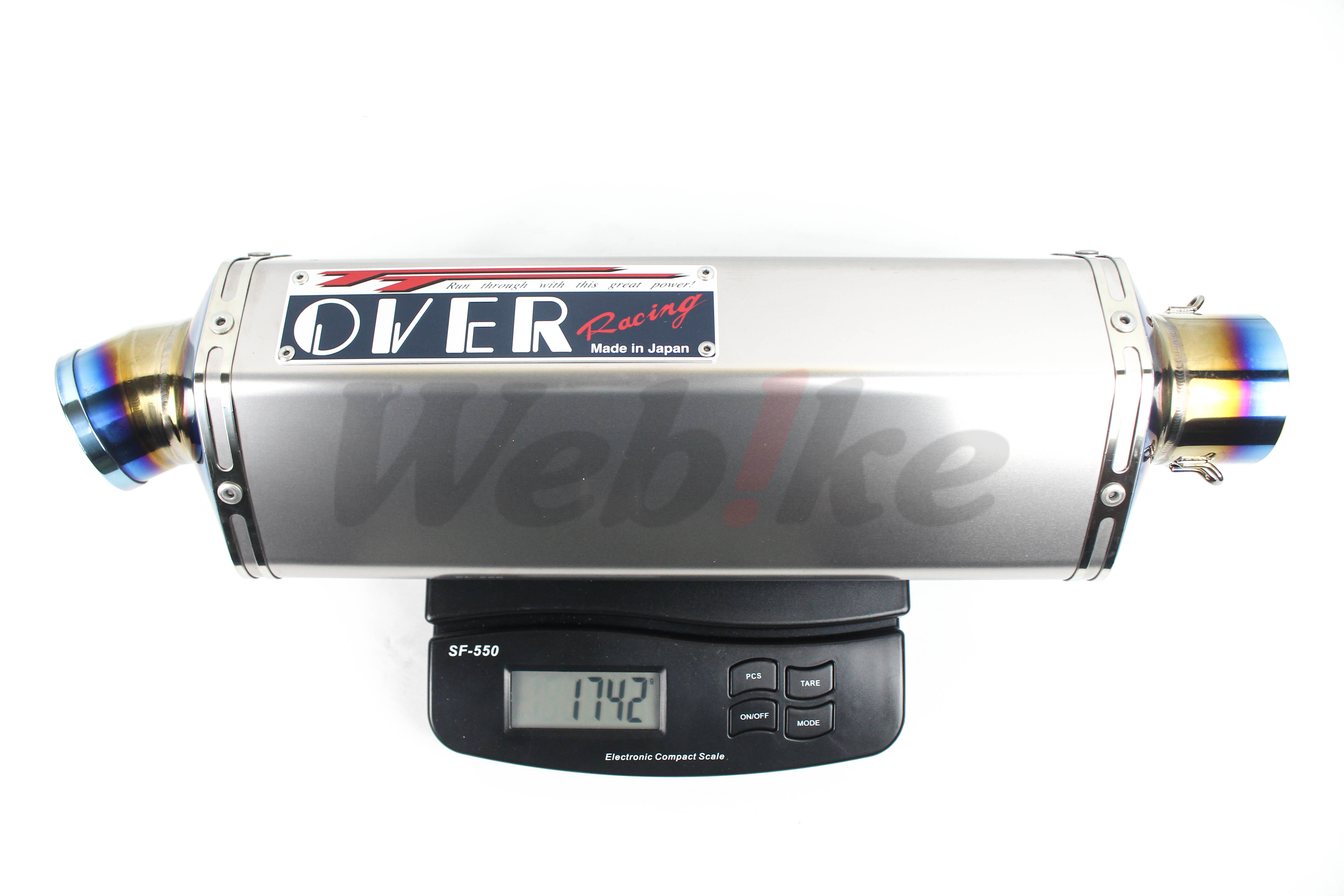 TT-FORMULA 钛合金 全段排气管 MAJESTY-S (14-20)【非认证管、需自主送验】_重量