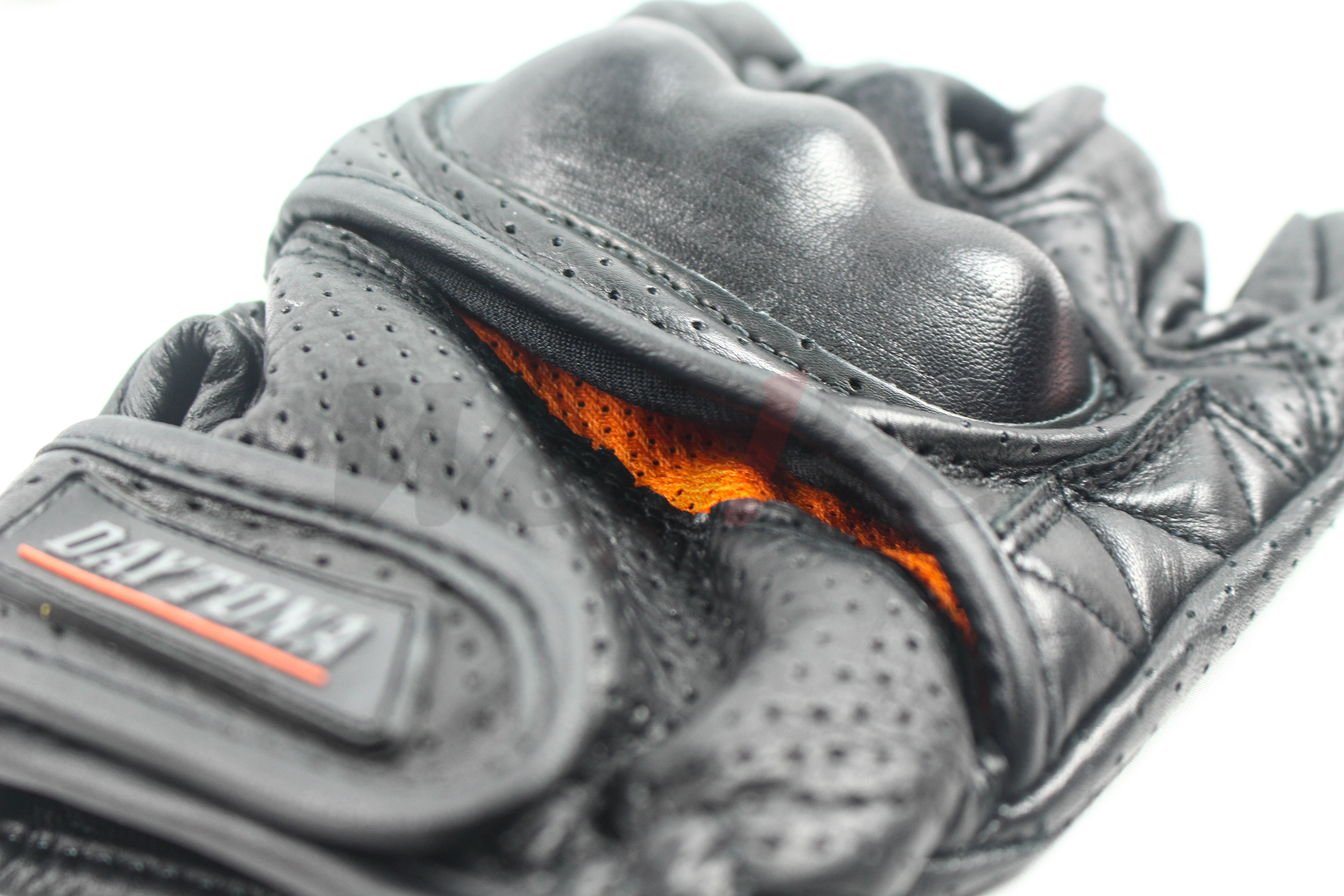 网格防摔皮手套 (黑)_特写 网格防摔皮手套 (黑)_特写