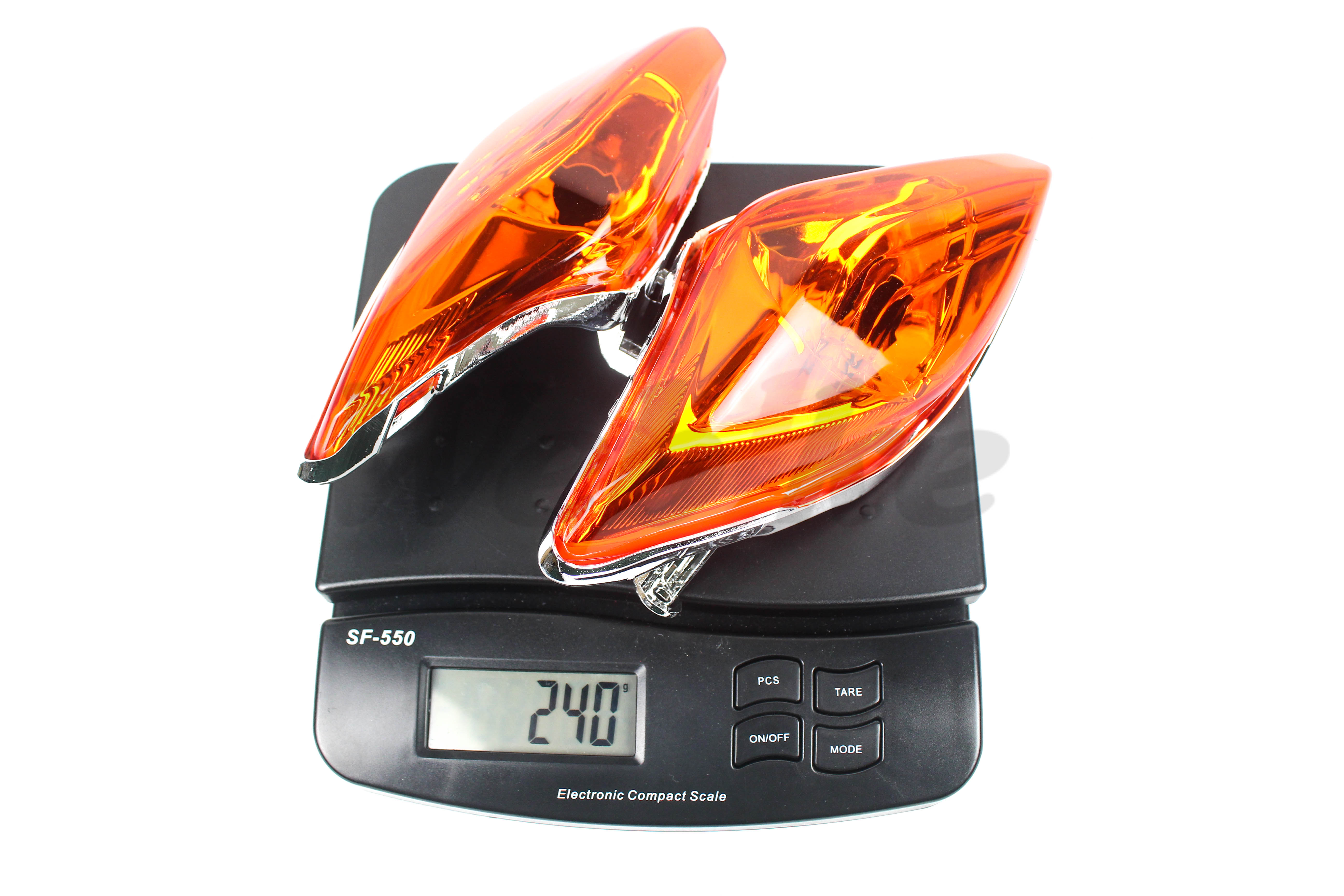 新劲战三代 前方向灯组(橘色、墨色、红色)_重量