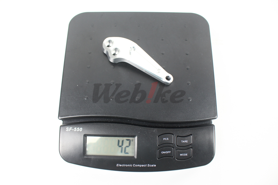 [Optional Parts] Bracket for Billet Drum Brake Pedal_重量