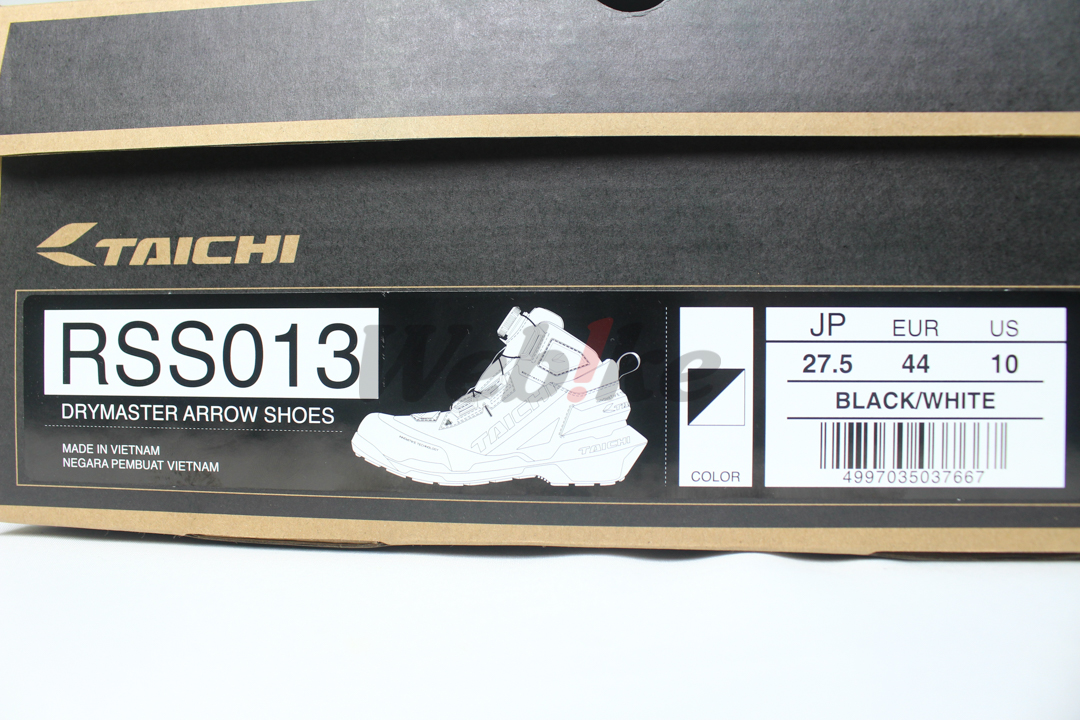 RSS013 防水透气车靴 (黑/白/红) DRYMASTER_标签 RSS013 防水透气车靴 (黑/白/红) DRYMASTER_标签