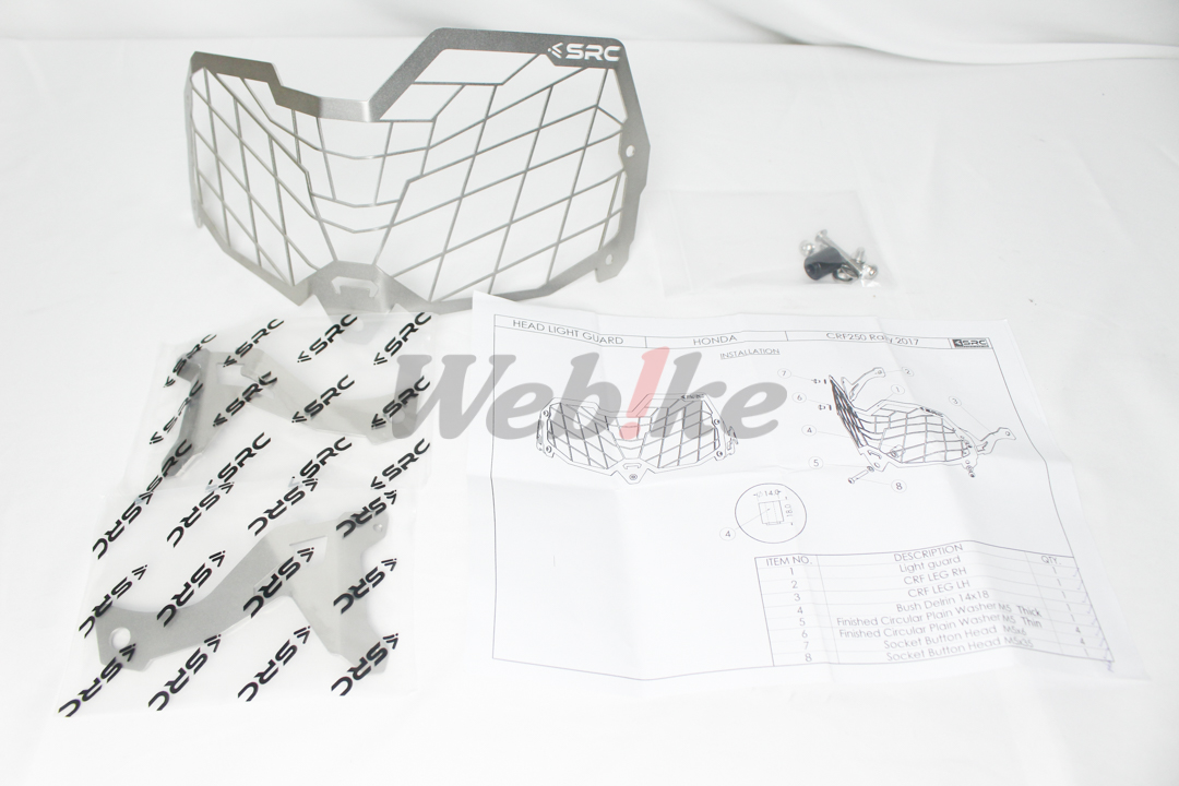 HEADLIGHT GUARD CRF250 RALLY_全景