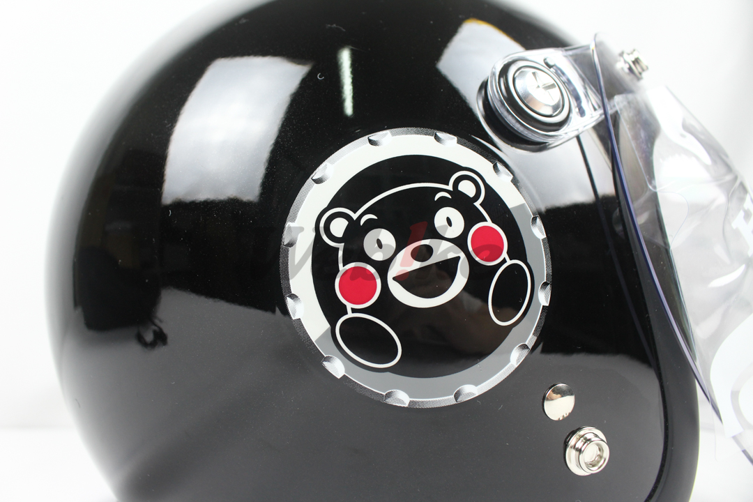 KUMAMON x CROSS CUB Helmet_特写
