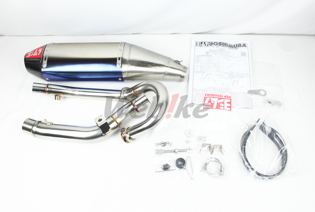 RS-4J CYCLONE 全段排气管 CRF300L / RALLY (21)【非认证管、需自主送验】_全景