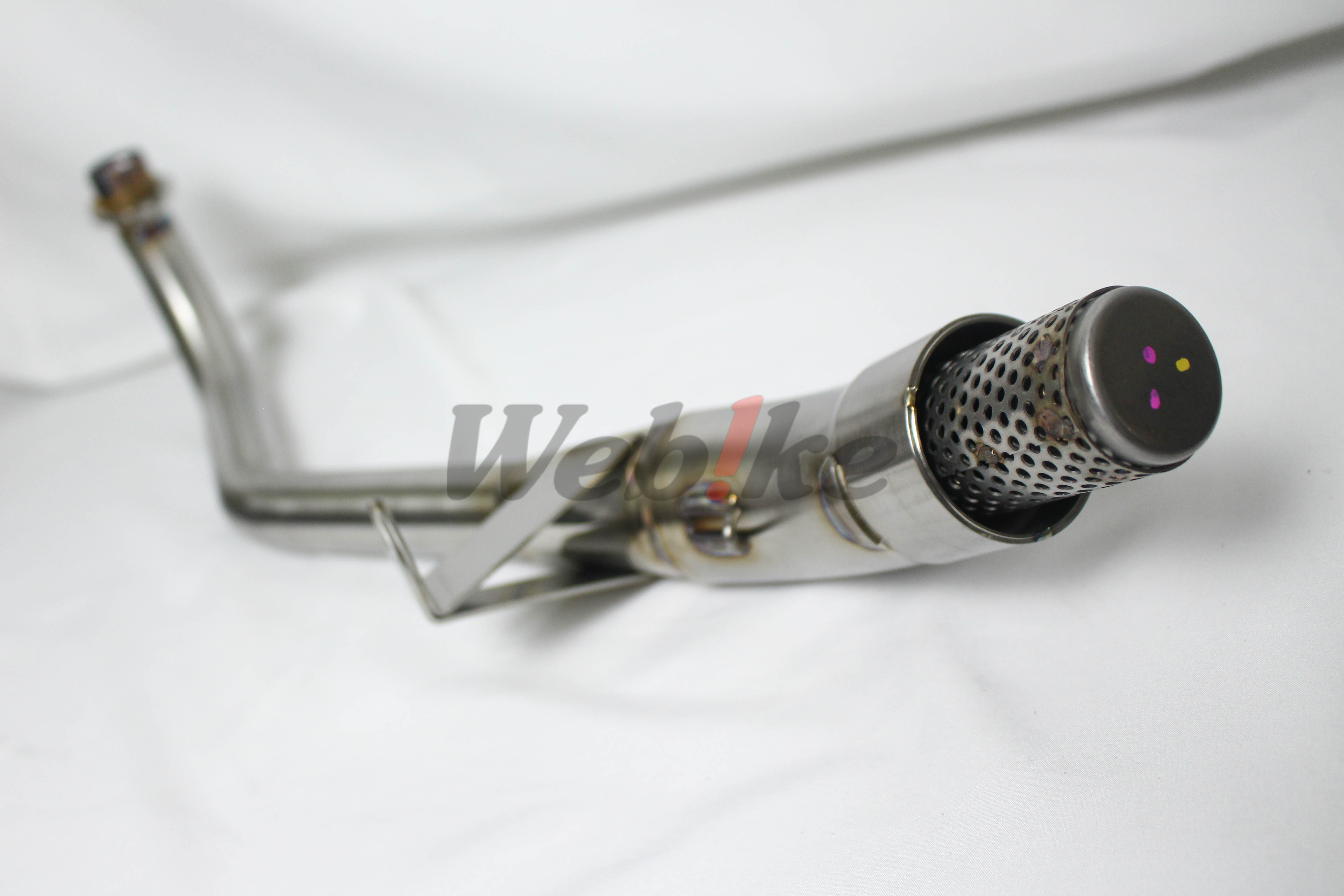 R-77S CYCLONE 全段排氣管 MSX125 (13-20)【非認證管、需自主送驗】_特寫