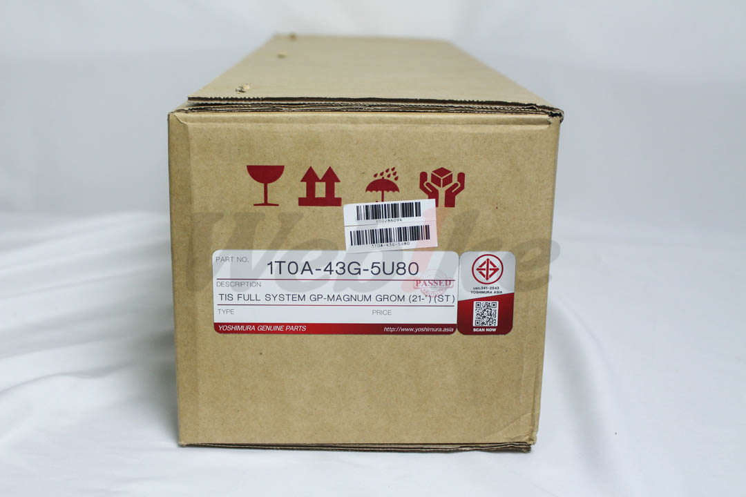 GP-MAGNUM CYCLONE 尾段排气管 MONKEY125 (18-21 / 四档)【非认证管、需自主送验】_标签