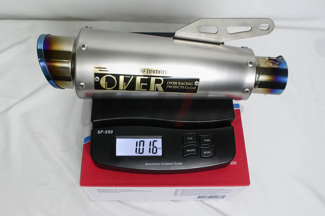 GP-PERFORMANCE RS-R Full Titanium Full Exhaust_重量 GP-PERFORMANCE RS-R Full Titanium Full Exhaust_重量