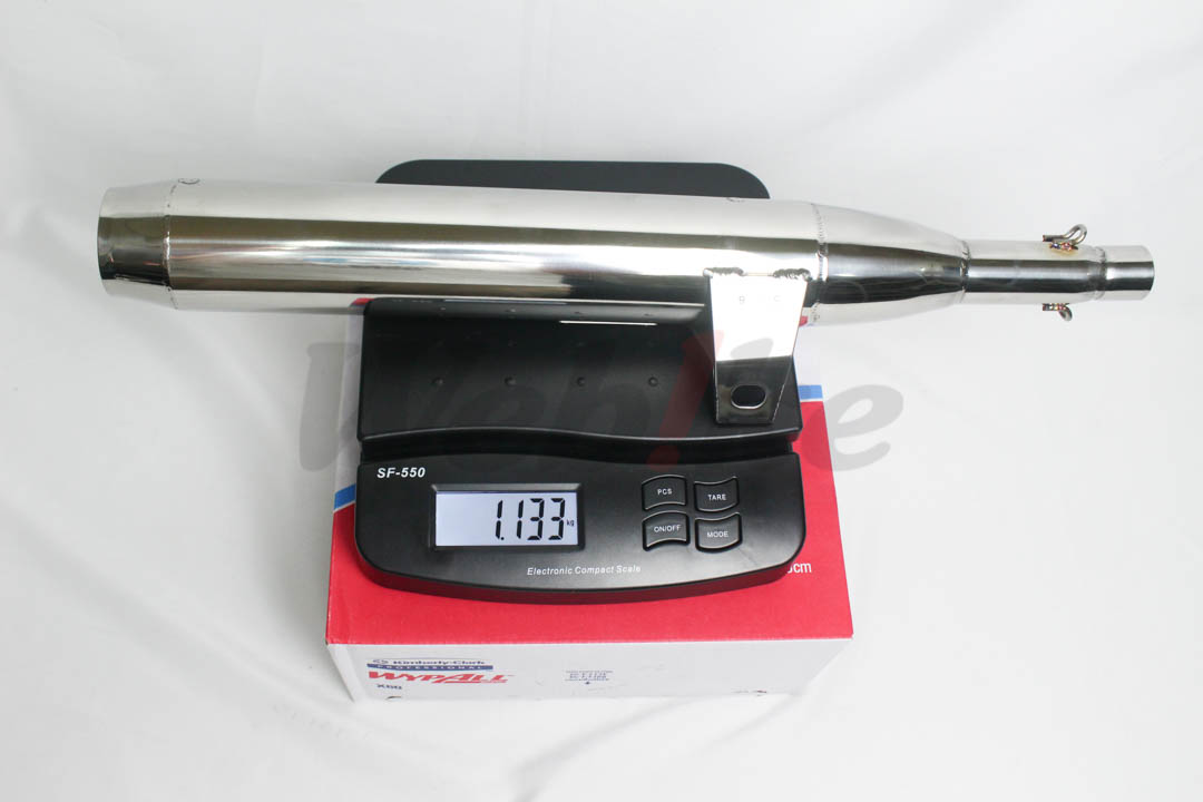 Stainless Steel Sporty Up Exhaust_重量