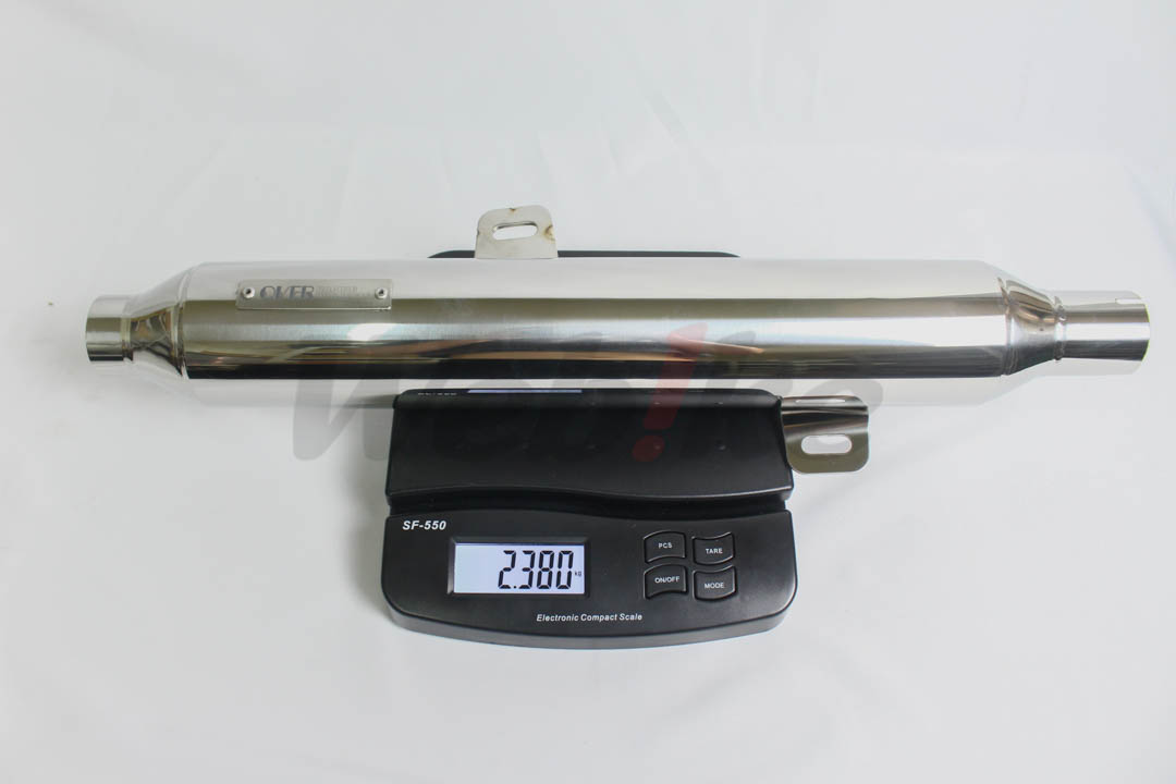 Cigar Pipe Up Full Exhaust_重量