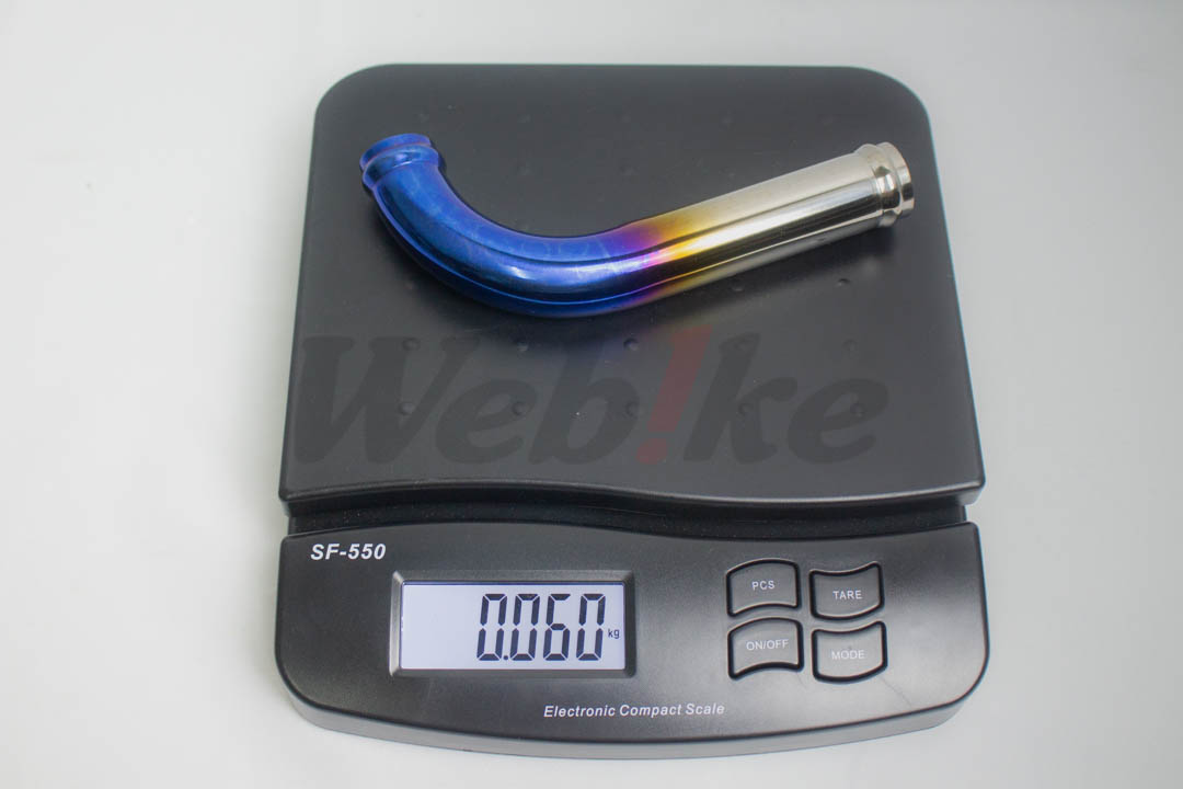 Titanium Radiator Pipe_重量