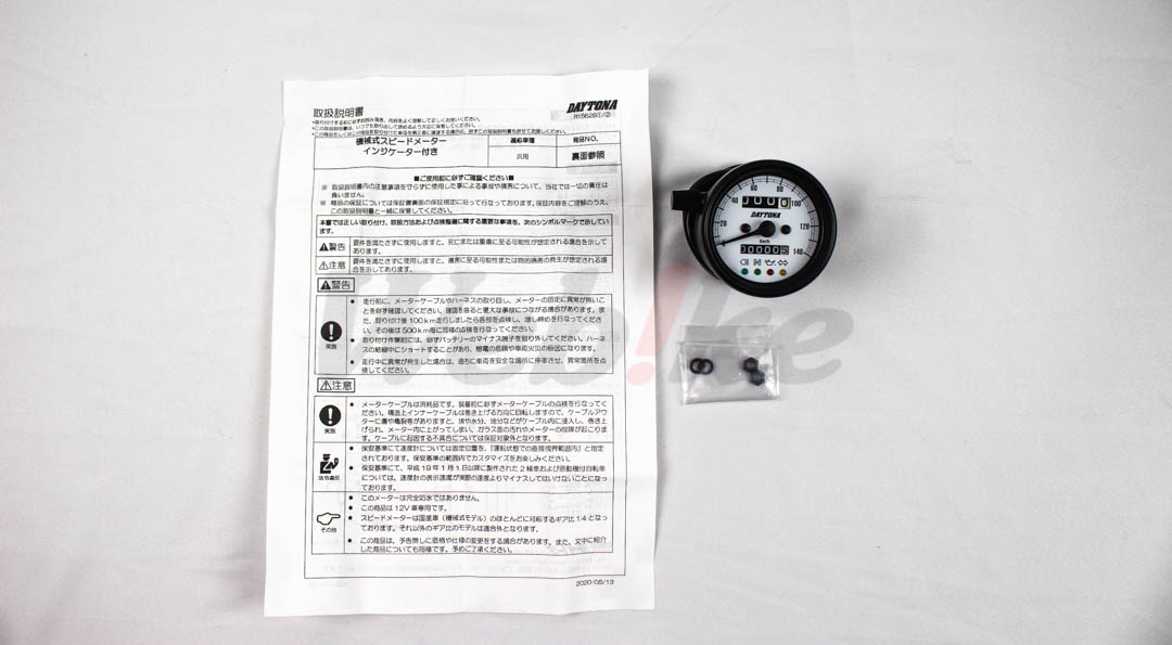 Mechanical Speedometer with Indicator 140km/h_全景