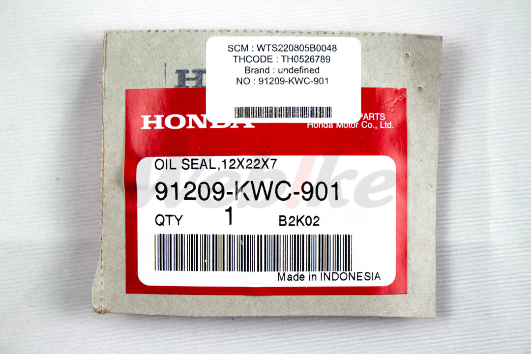 打档杆油封 91209-KWC-901_标签