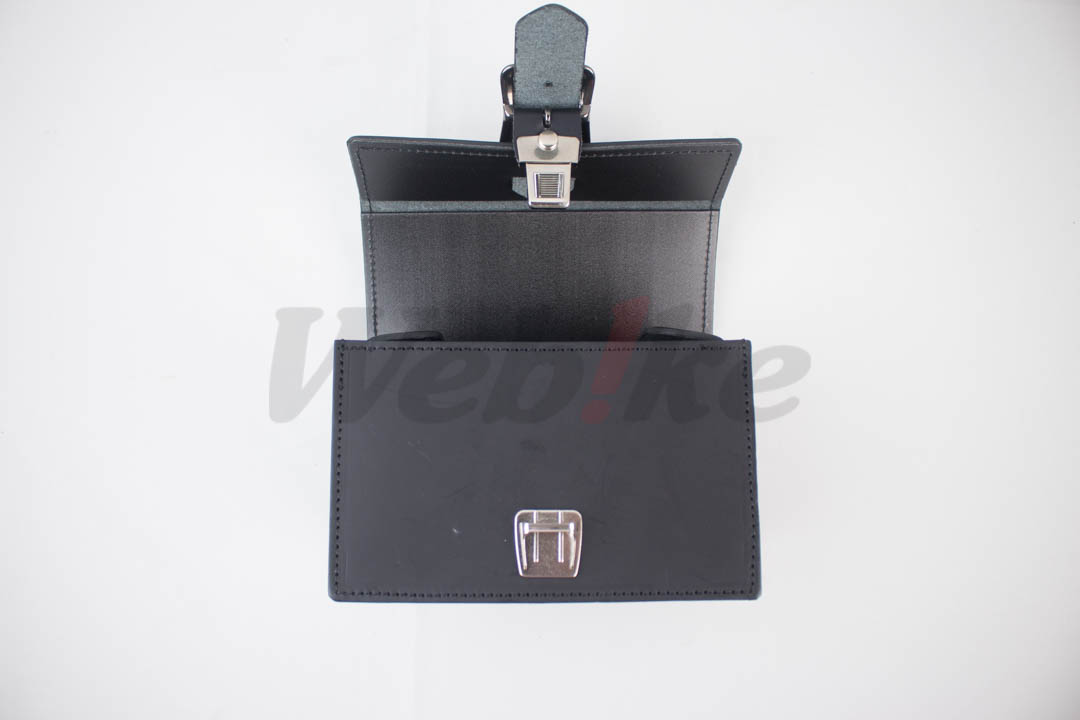 Classic Tool Bag BLACK Tokyo Leather 1 Belt Style_特寫