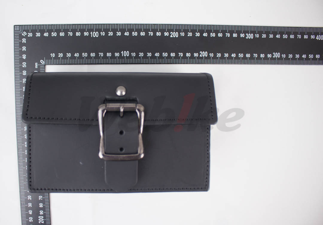 Classic Tool Bag BLACK Tokyo Leather 1 Belt Style_尺寸