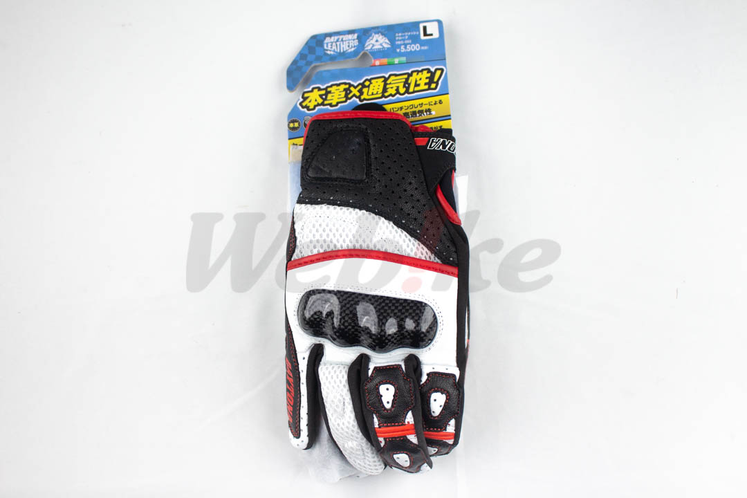 HBG-053 碳纤维护具 SPORTS 网格防摔手套 (黑/白/红)_外包装