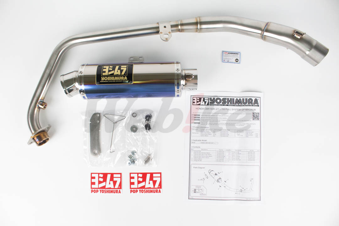 GP-MAGNUM 全段排氣管 CBR150R (21-)【非認證管、需自主送驗】_全景 GP-MAGNUM 全段排氣管 CBR150R (21-)【非認證管、需自主送驗】_全景