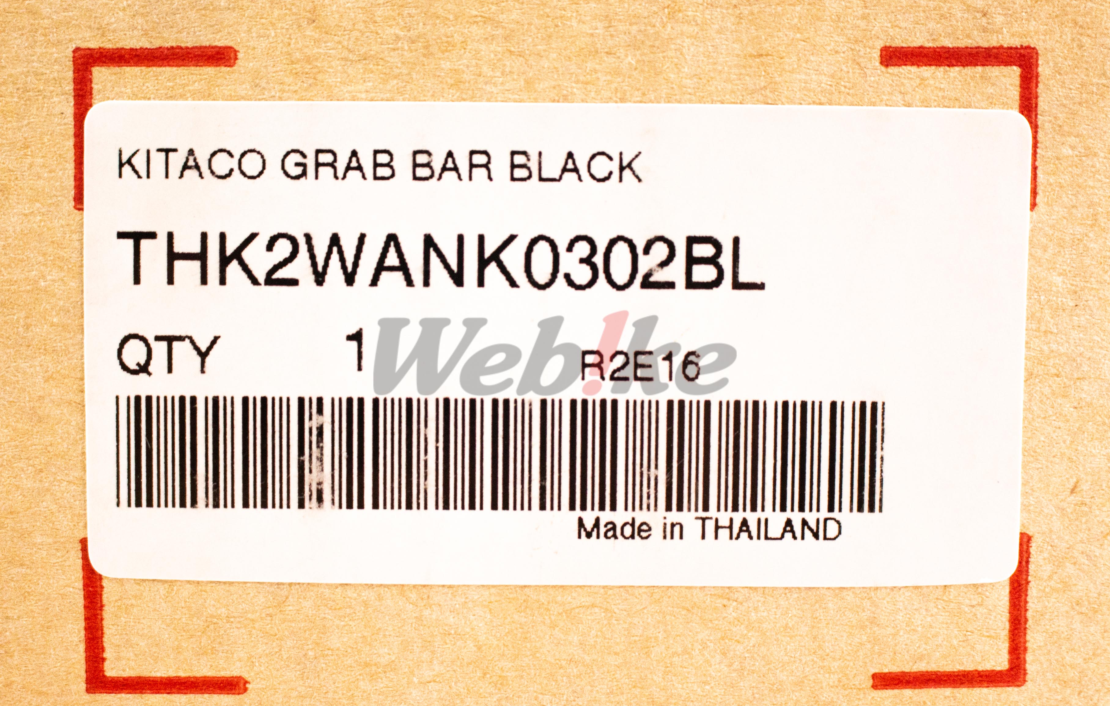 KITACO GRAB BAR BLACK DAX125_標籤