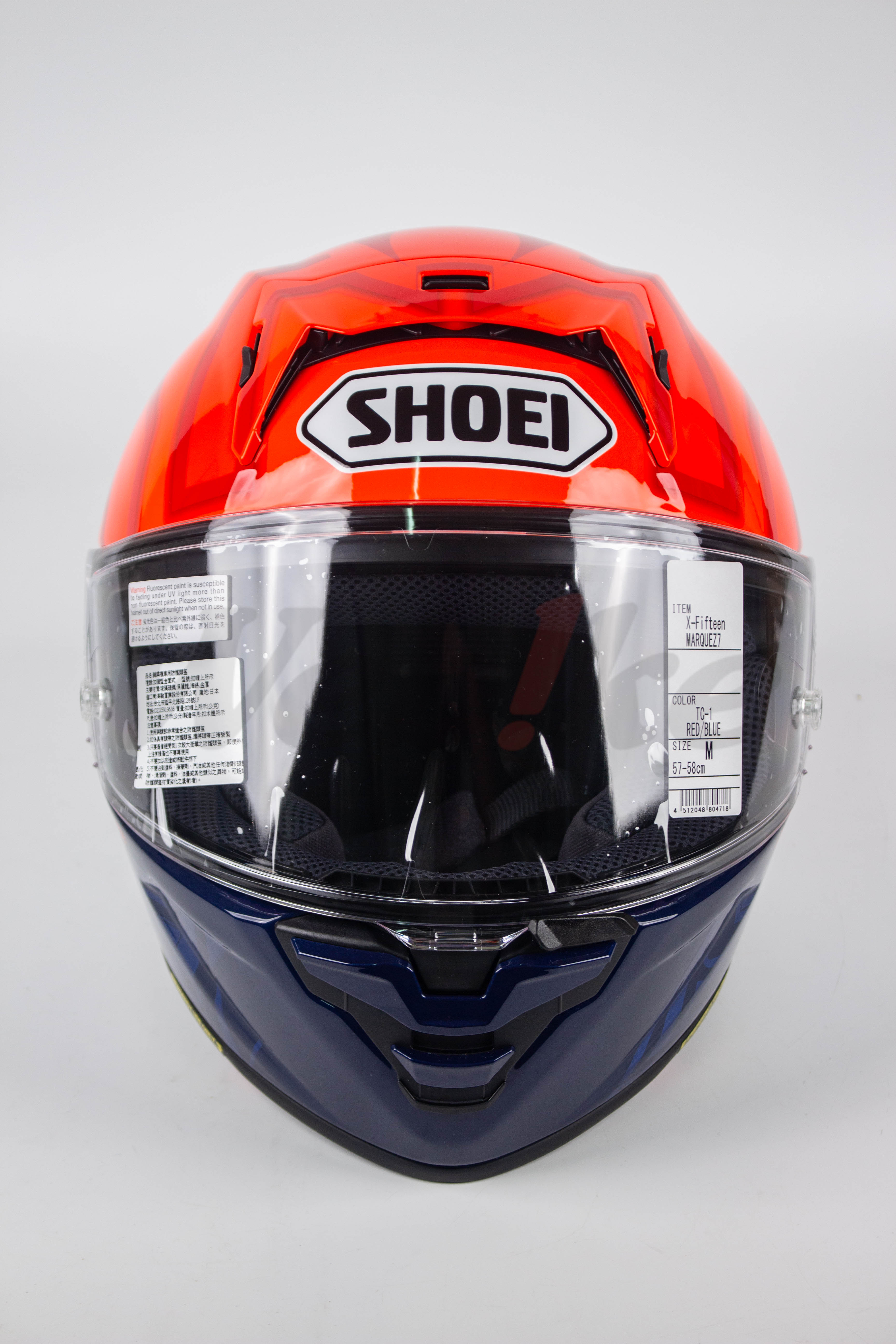 SHOEI X-15 MARQUEZ 7 TC-1 紅/藍選手彩繪全罩安全帽【總代理公司貨