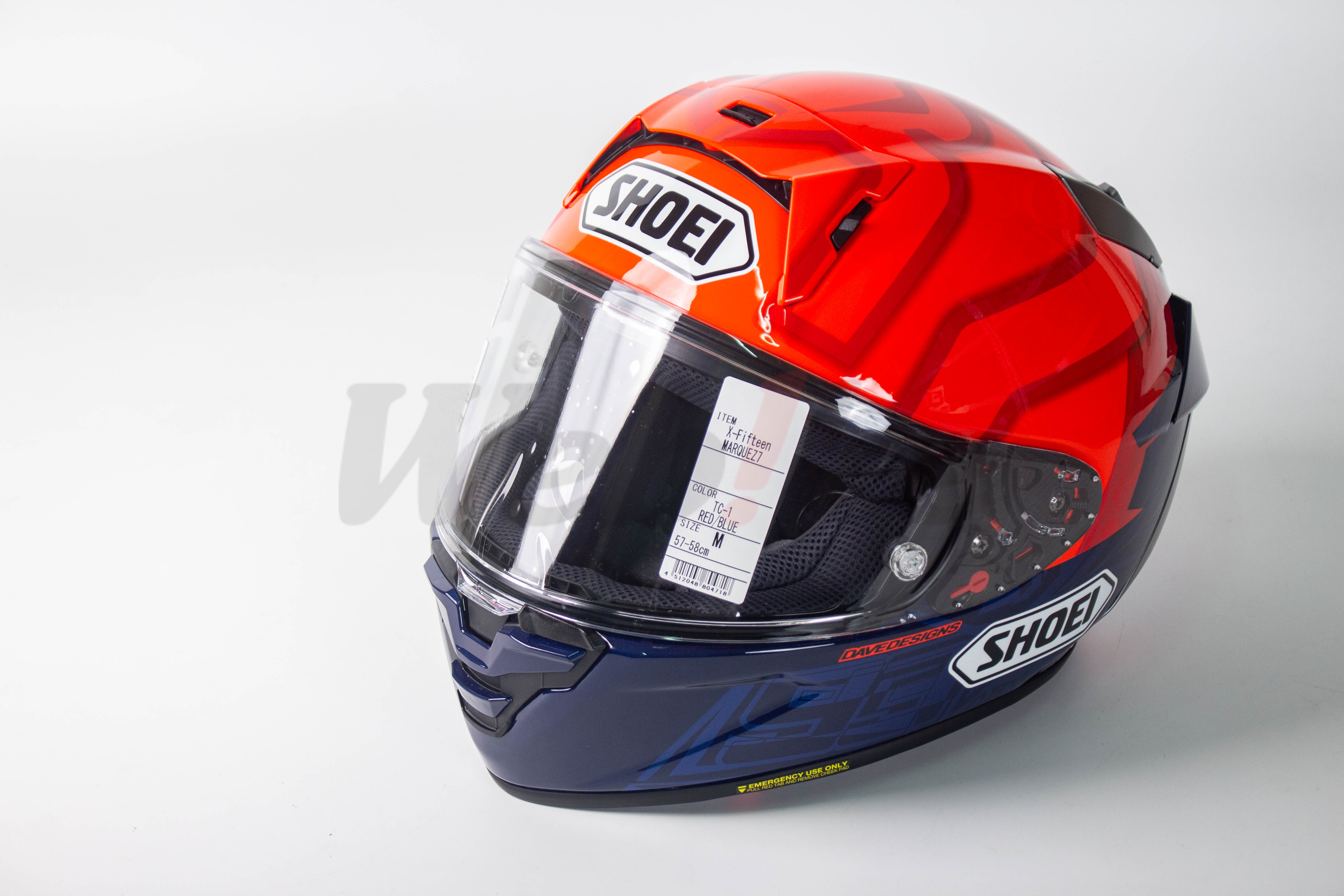 SHOEI X-15 MARQUEZ 7 TC-1 紅/藍選手彩繪全罩安全帽【總代理公司貨