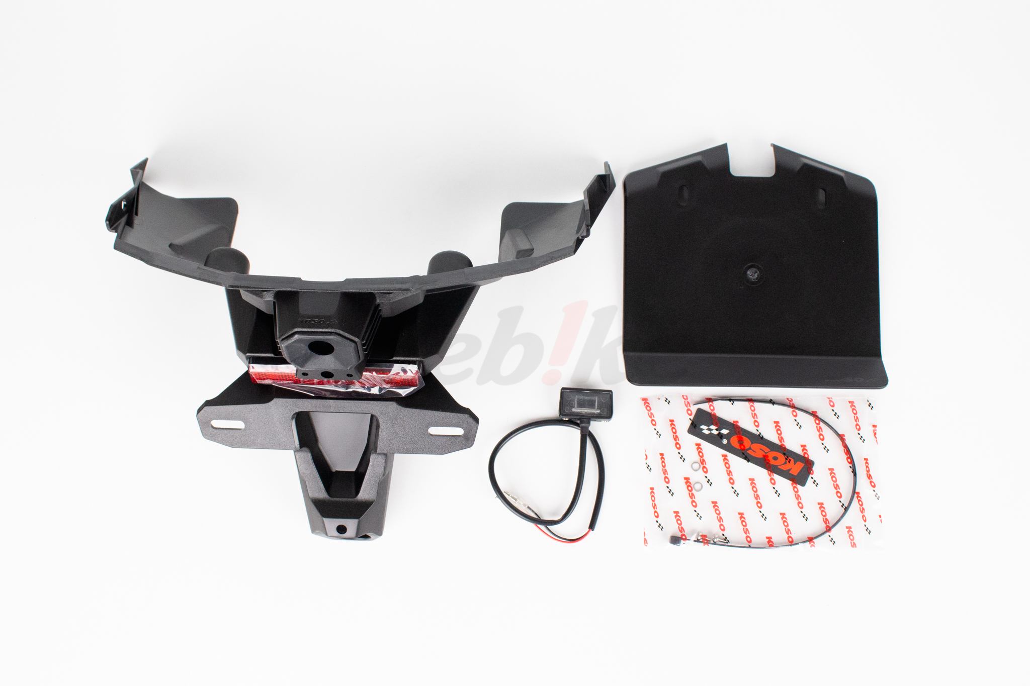 Rear Fender with GL-04 License Plate Plate JET SL 125 / JET SL 158_全景 Rear Fender with GL-04 License Plate Plate JET SL 125 / JET SL 158_全景