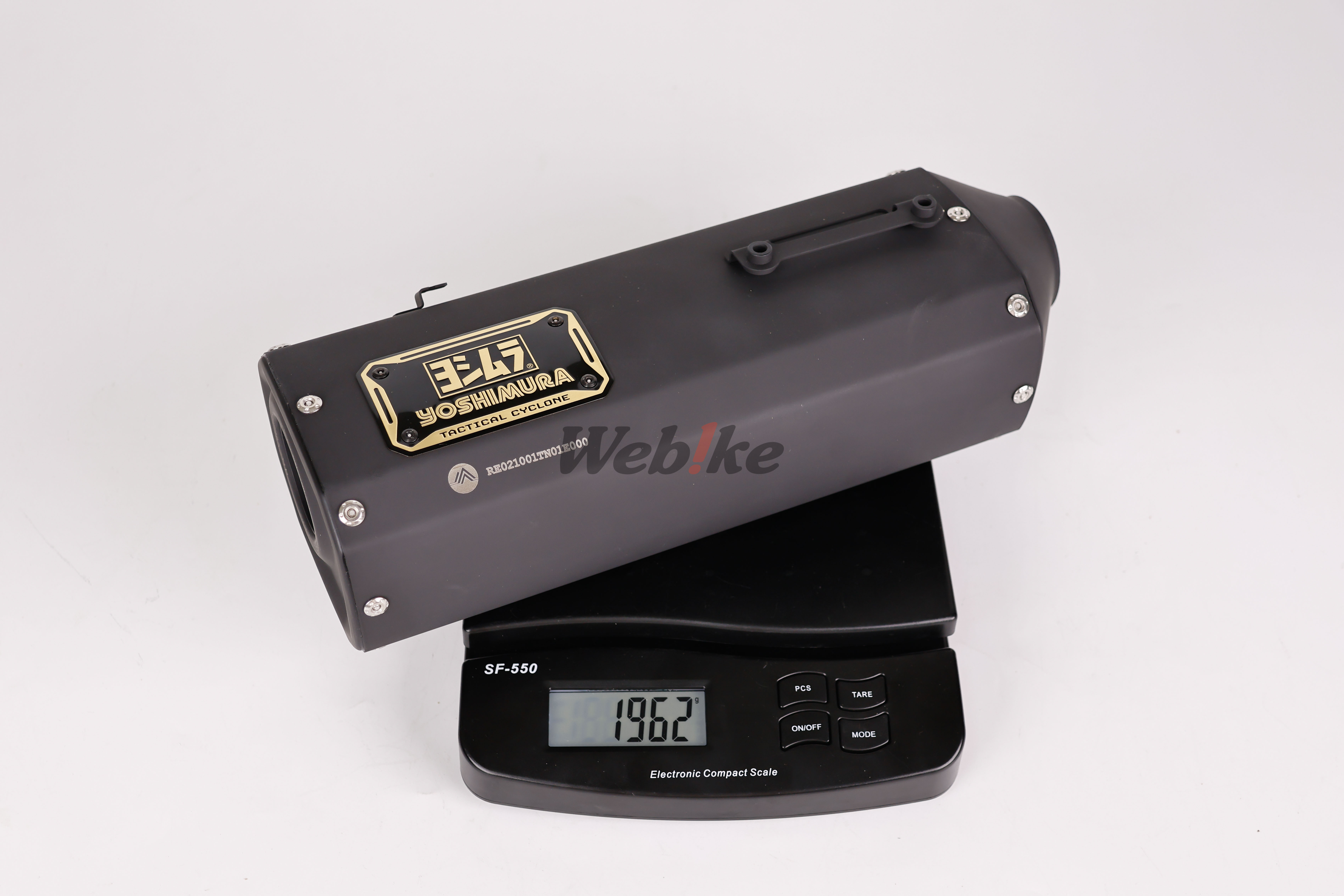 【台灣合法認證】Tactical Cyclone 全段排氣管 CT125 (JA55/JA65)【RE021001TN01E000】_重量