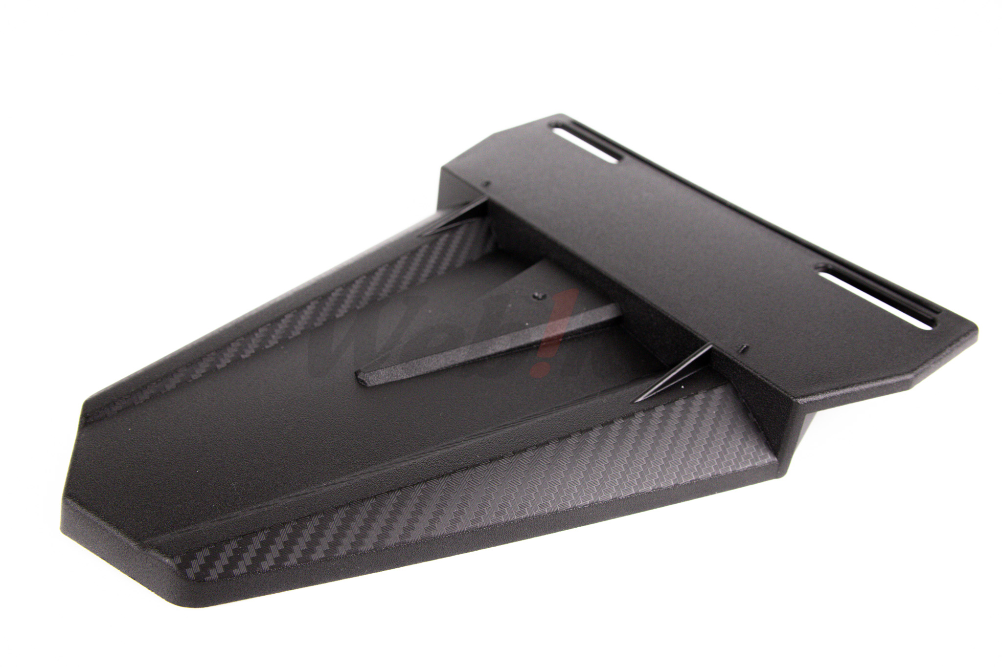 Universal License Plate Mudguard (with Reflector)_特寫