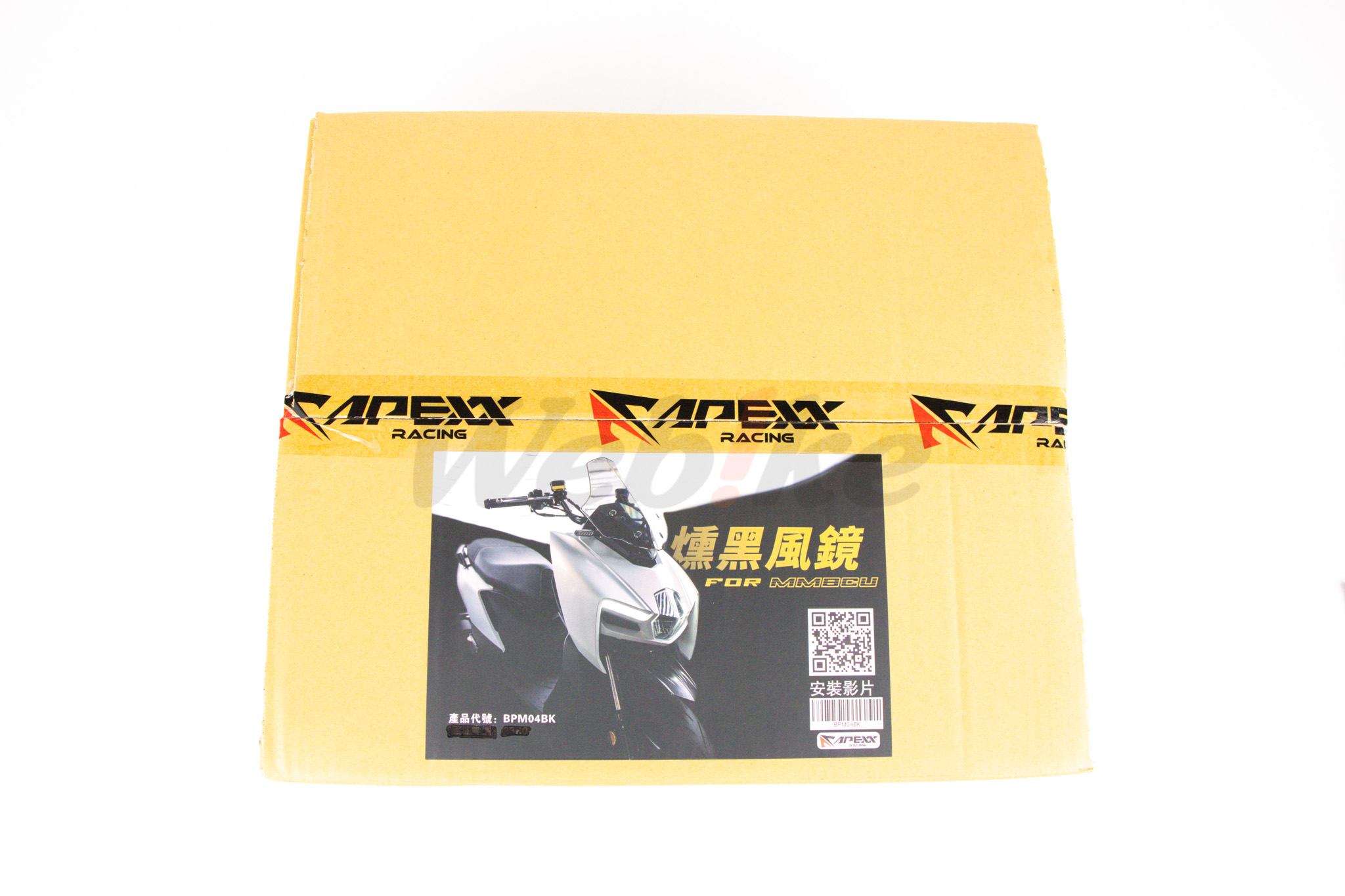 Smoked Windshield MMBCU_外包裝 Smoked Windshield MMBCU_外包裝