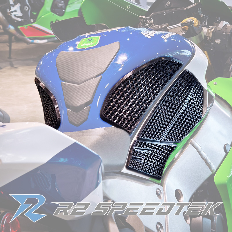 Webike摩托百货| R2 SpeedTek : TP 立体编织油箱贴ZX-10R (11-24