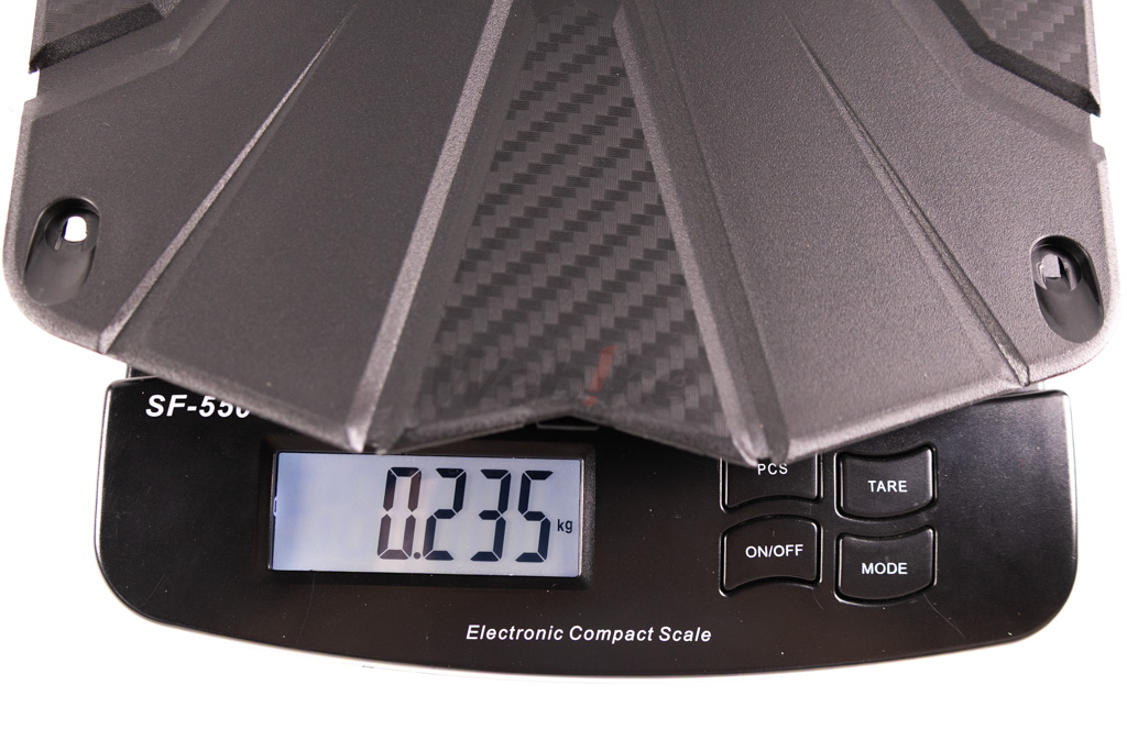 立体散热胸盖 JET SR / SL / SL+_重量 立体散热胸盖 JET SR / SL / SL+_重量